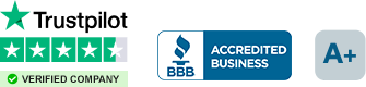 Trust Pilot Verified and BBB Accredited Business